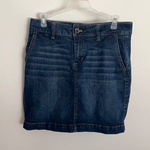 Denim skirt